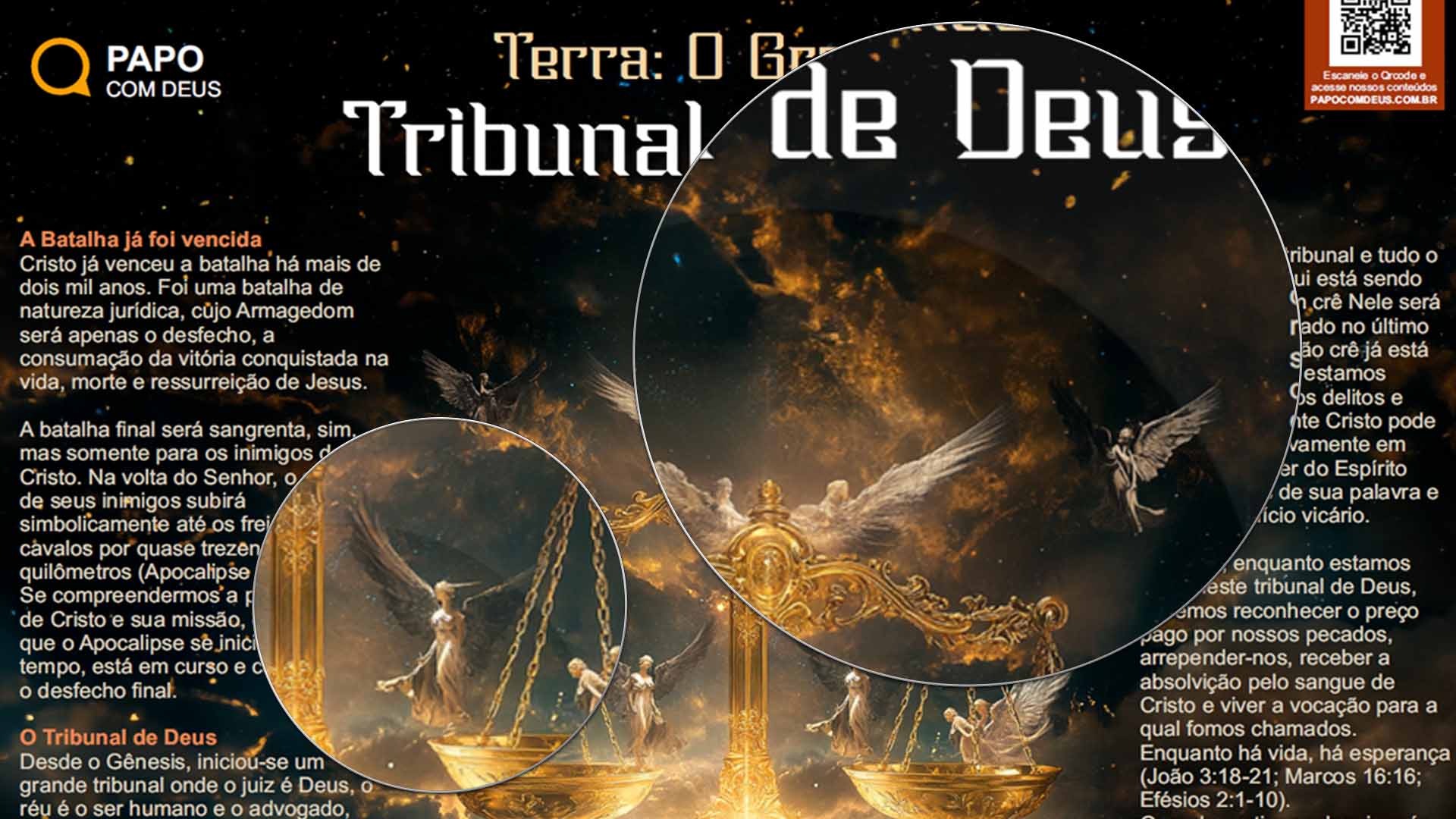Tribunal de DEus Papo com Deus
